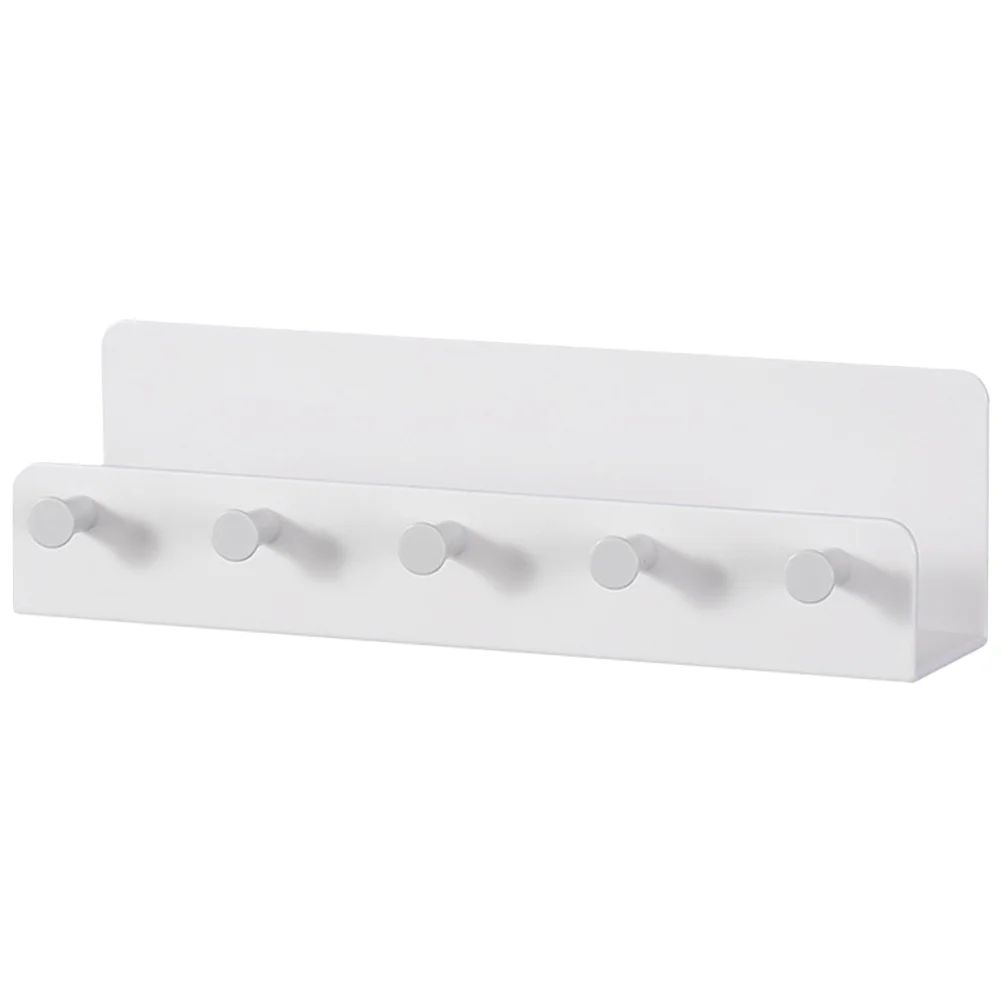 Decor Storage Shelves Wall Key Holder Organizer Rack White Multi-function Shelf Hook
Decor Storage Shelves Wall Key Holder Organizer Rack White Multi-function Shelf Hook