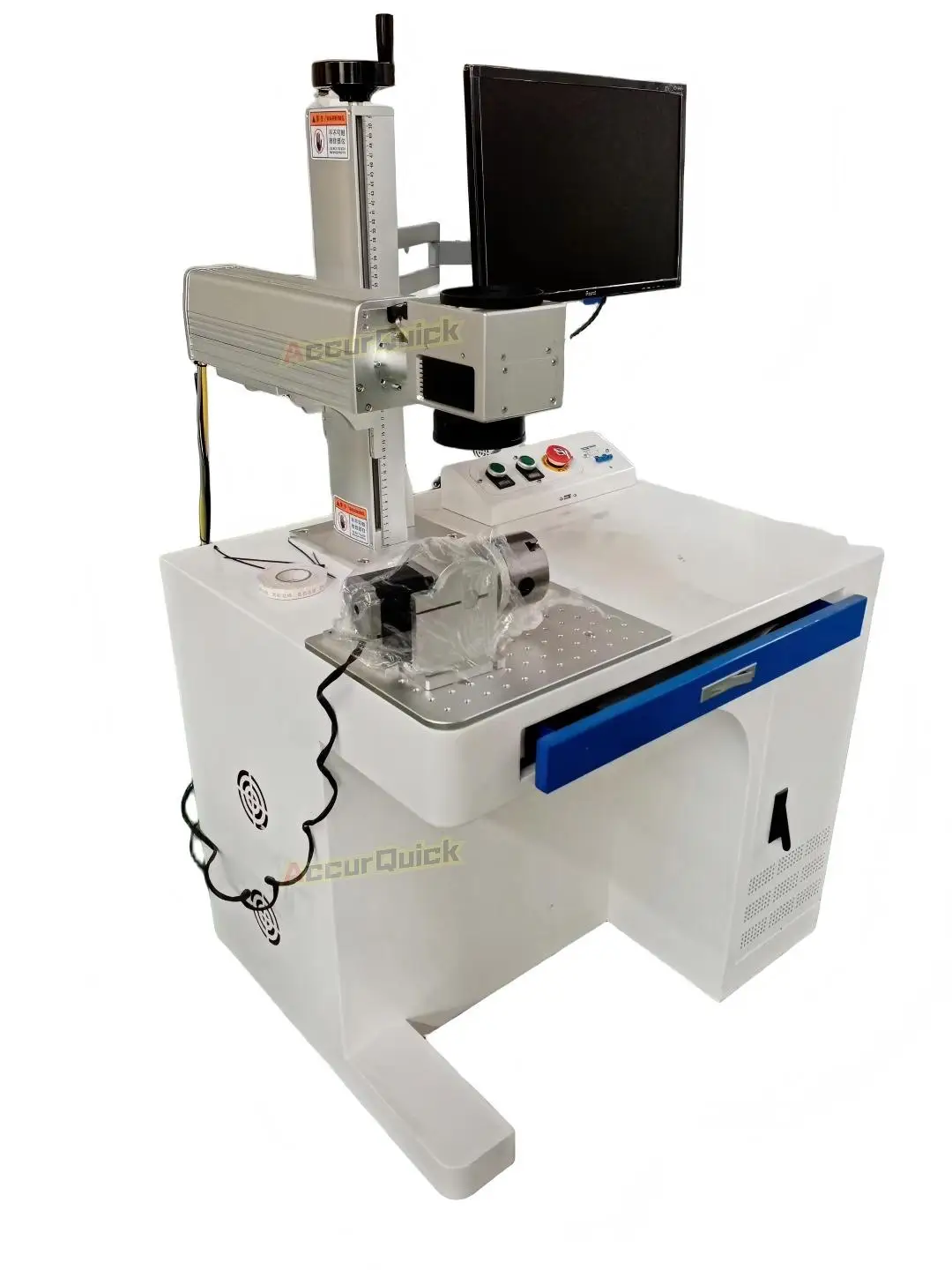 Popular Selling Desktop 20W Fiber Laser Marking Machine Stainless Steel Laser Engraving Marker with CE Certification
Popular Selling Desktop 20W Fiber Laser Marking Machine Stainless Steel Laser Engraving Marker with CE Certification