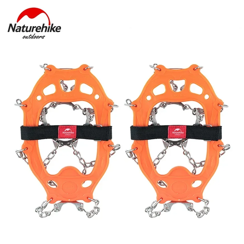 Naturehike-Outdoor Stainless Steel Crampons, 25 Teeth, Non-Slip, Mountaineering, Snow Claw, Shoe Covers
Naturehike-Outdoor Stainless Steel Crampons, 25 Teeth, Non-Slip, Mountaineering, Snow Claw, Shoe Covers