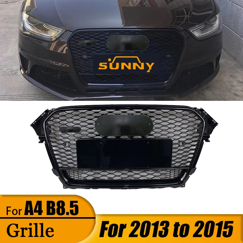 Suitable for 2013-2016 Audi A4 retrofit RS4 center mesh B8.5 with 4WD quattro honeycomb mesh grille
Suitable for 2013-2016 Audi A4 retrofit RS4 center mesh B8.5 with 4WD quattro honeycomb mesh grille