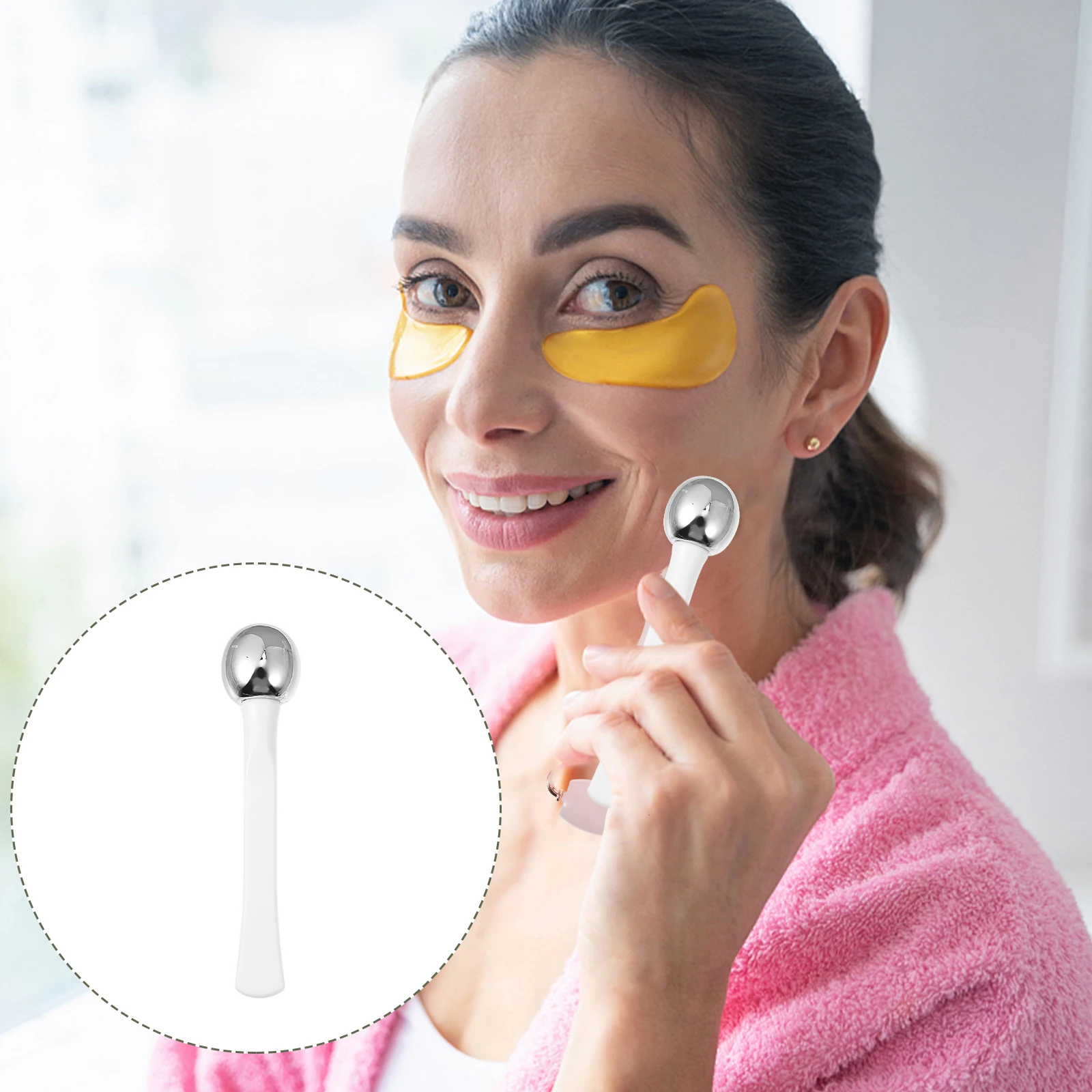 6pcs White Eye Cream Bars Massaging Rods for Eye Area Care Beauty Supplies Portable Design Reduce Dark Circles Promote Blood
6pcs White Eye Cream Bars Massaging Rods for Eye Area Care Beauty Supplies Portable Design Reduce Dark Circles Promote Blood