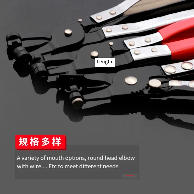 1P Car Accessories Flexible Wire Long Reach Wire Spring Hose Clamp Pliers Removal Tools for Water Pipe Flat Band Tube Repair Kit
1P Car Accessories Flexible Wire Long Reach Wire Spring Hose Clamp Pliers Removal Tools for Water Pipe Flat Band Tube Repair Kit