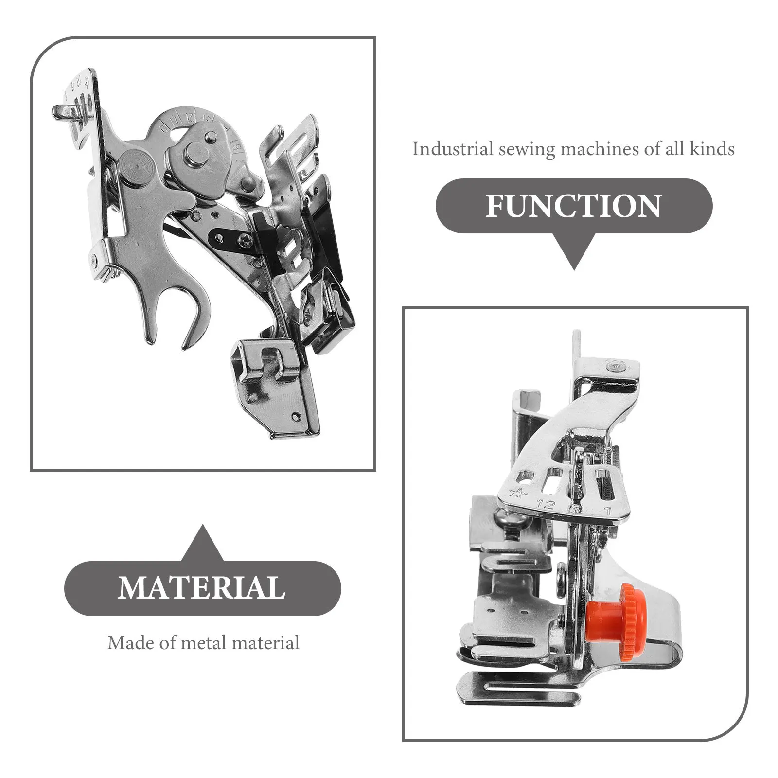 Pleater Foot Sewing Machine Metal Replaceable Presser Feet Multi-Function Stitching Accessory Craft Sewing Machine Feet Tool 
Pleater Foot Sewing Machine Metal Replaceable Presser Feet Multi-Function Stitching Accessory Craft Sewing Machine Feet Tool