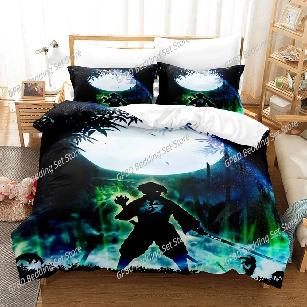 3D Printed Anime Bed Sheet Demon Slayer Bedding Set Single Twin Full Queen King Size Bed Set Adult Kid Bedroom Duvet cover Sets
3D Printed Anime Bed Sheet Demon Slayer Bedding Set Single Twin Full Queen King Size Bed Set Adult Kid Bedroom Duvet cover Sets