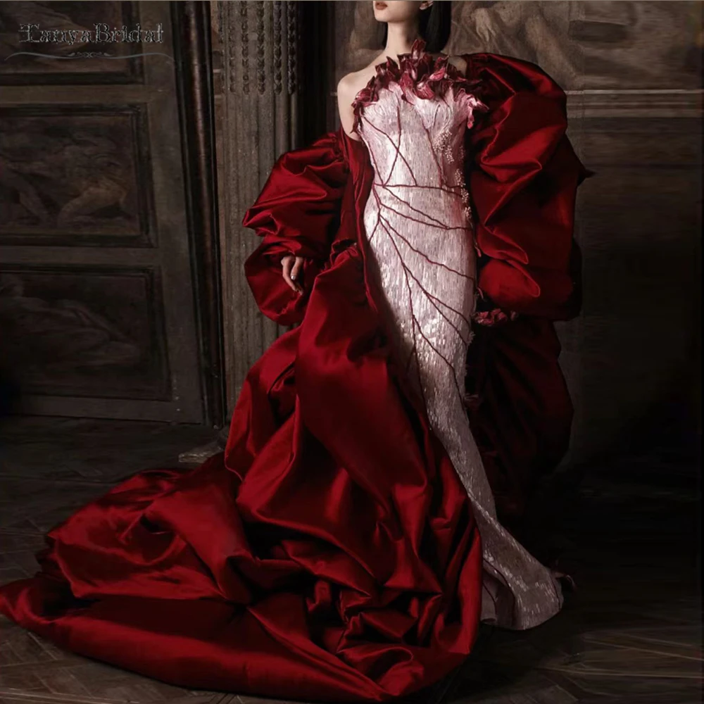 Красная атласная свадебная накидка, свадебная куртка с длинными рукавами и длинным шлейфом, модное вечернее пальто Chic DJ505
Красная атласная свадебная накидка, свадебная куртка с длинными рукавами и длинным шлейфом, модное вечернее пальто Chic DJ505