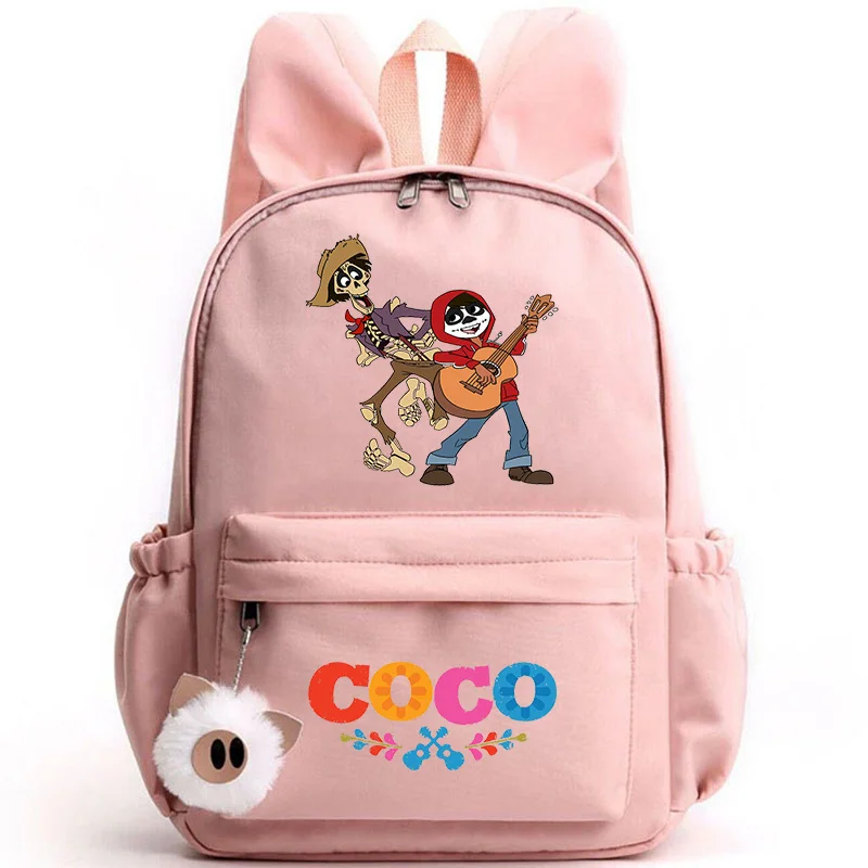 Cute Disney Coco Backpack for Girls Boys Teenager Children Rucksack Casual School Bags Rabbit Ears Backpacks Travel Mochila
Cute Disney Coco Backpack for Girls Boys Teenager Children Rucksack Casual School Bags Rabbit Ears Backpacks Travel Mochila