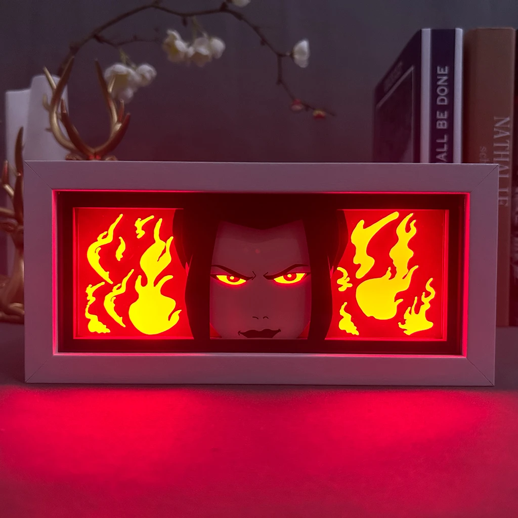 Azula Led Anime Light Box For Bedroom Decoration Hot Selling Shadow Box Birthday Gift Bedside Night Lamp Shelf Decor
Azula Led Anime Light Box For Bedroom Decoration Hot Selling Shadow Box Birthday Gift Bedside Night Lamp Shelf Decor