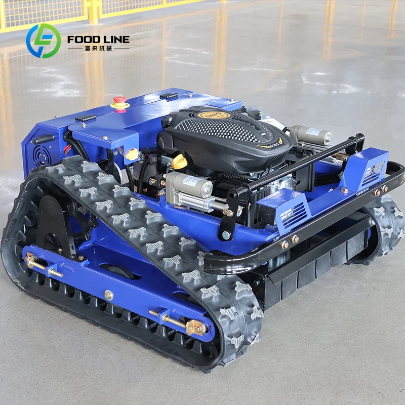 Tracked Remote-controlled Lawnmower Rugged Suitable for Farmland, Orchards, Hillsides, Backyards
Tracked Remote-controlled Lawnmower Rugged Suitable for Farmland, Orchards, Hillsides, Backyards