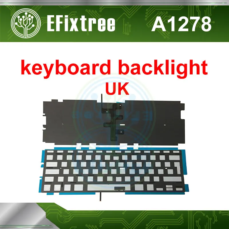 Laptop A1278 Keyboard Backligt for MacBook Air 13.3" Backlit Sheet US UK English French German Spanish Year 2009-2012
Laptop A1278 Keyboard Backligt for MacBook Air 13.3" Backlit Sheet US UK English French German Spanish Year 2009-2012