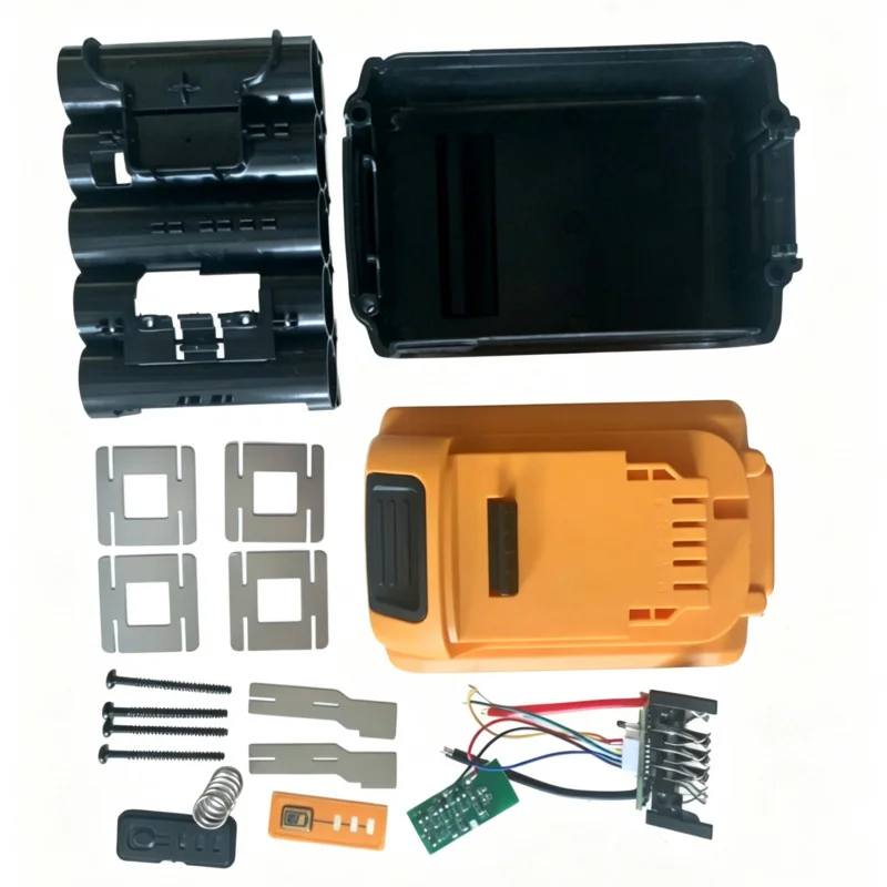 10 Cells 18650 Battery Housing Kit For DCB200 DCB205 DCB206 Complete DIY Repair Parts With BMS PCB Board
10 Cells 18650 Battery Housing Kit For DCB200 DCB205 DCB206 Complete DIY Repair Parts With BMS PCB Board