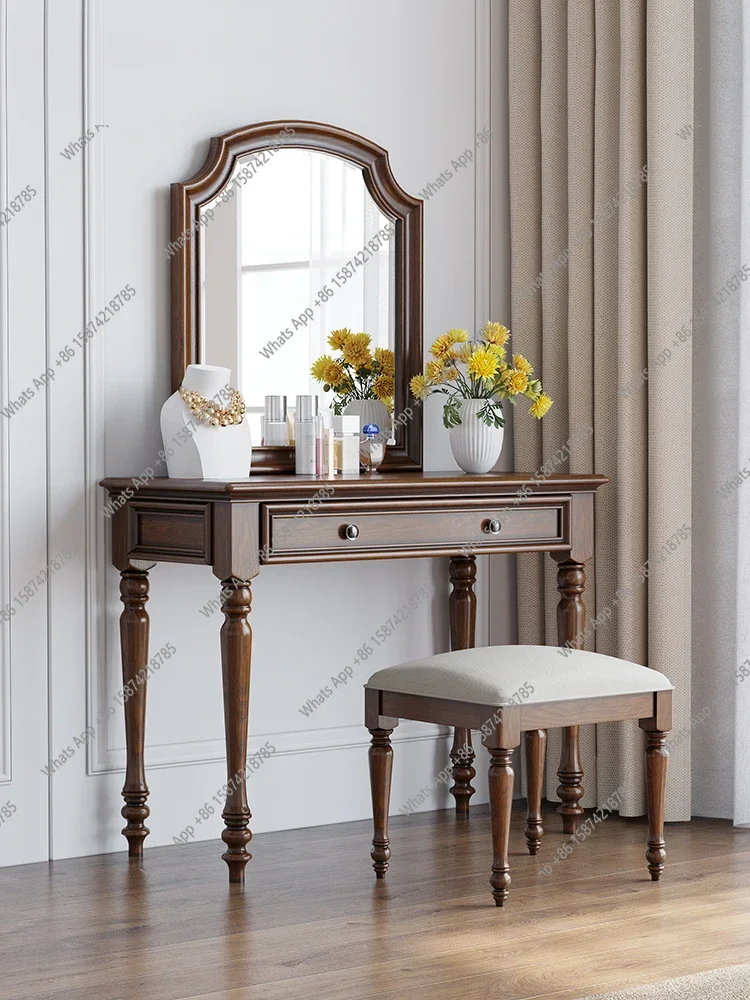 J American Country Solid Wood Dressing Table, French Light Luxury Small Apartment Bedroom Chest Of Drawers, Solid Wood Entrance
J American Country Solid Wood Dressing Table, French Light Luxury Small Apartment Bedroom Chest Of Drawers, Solid Wood Entrance