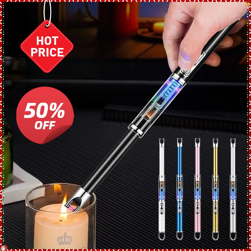 Kitchen Artifact Portable Smart Pulse Igniter Type-C Rechargeable Household Gas Stove Long Handle Electronic Lighter Wholesale
Kitchen Artifact Portable Smart Pulse Igniter Type-C Rechargeable Household Gas Stove Long Handle Electronic Lighter Wholesale