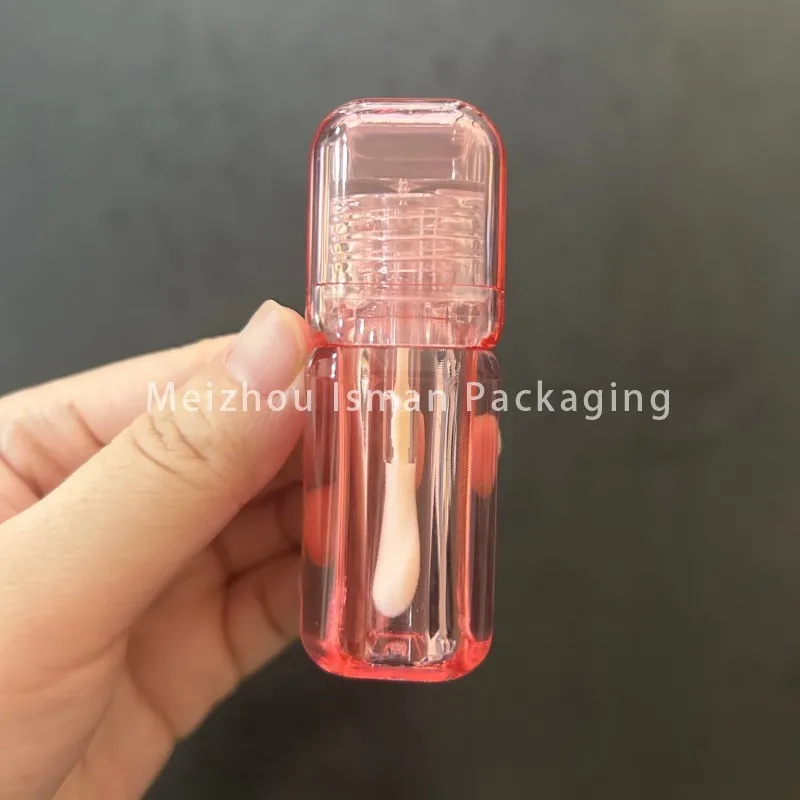 50Pcs Big Brush Cute Square Lip Gloss Wand Tube Container Custom Logo 4ML Lip Glaze Oil Bottle With Big Doe Foot Applicator
50Pcs Big Brush Cute Square Lip Gloss Wand Tube Container Custom Logo 4ML Lip Glaze Oil Bottle With Big Doe Foot Applicator