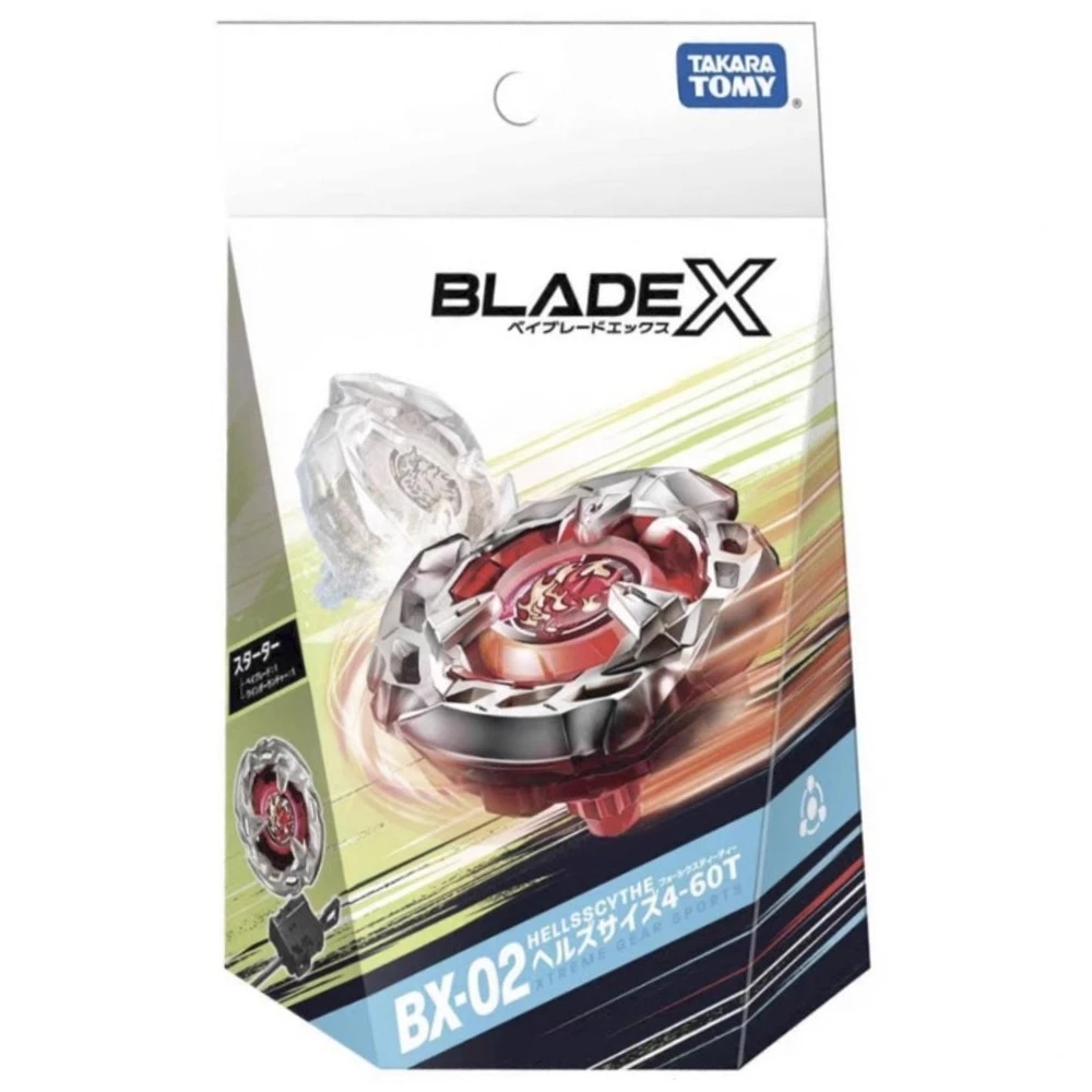 Takara Tomy Bey X BX-02 Стартовые петли Scythe 4-60T Blade
Takara Tomy Bey X BX-02 Стартовые петли Scythe 4-60T Blade