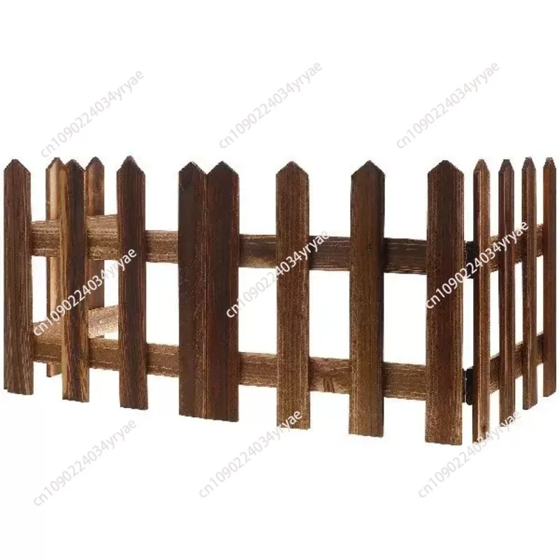 Carbonized Anti corrosion Wooden Picket Fence 120x30cm Garden Yard Balcony Decor Christmas Tree Edging Panels Smooth
Carbonized Anti corrosion Wooden Picket Fence 120x30cm Garden Yard Balcony Decor Christmas Tree Edging Panels Smooth