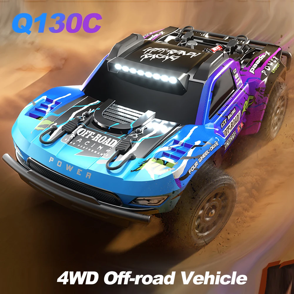 Q130C Brushless RC Car 2.4G 75km/h High Speed Remote Control Vehicle 4WD Off-road Climbing Crawler Toys for Adults Children Gift
Q130C Brushless RC Car 2.4G 75km/h High Speed Remote Control Vehicle 4WD Off-road Climbing Crawler Toys for Adults Children Gift