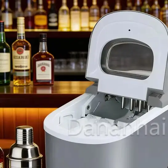 Portable Electric Commercial Ice Maker Circular Desktop Household Ice Cube Forming Machine
Portable Electric Commercial Ice Maker Circular Desktop Household Ice Cube Forming Machine