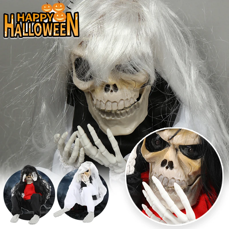 Halloween Props Sensor Vampire Jumping Growling Electric Scary House Flickering Fangs Decoration Horror Party Ornament Decor
Halloween Props Sensor Vampire Jumping Growling Electric Scary House Flickering Fangs Decoration Horror Party Ornament Decor