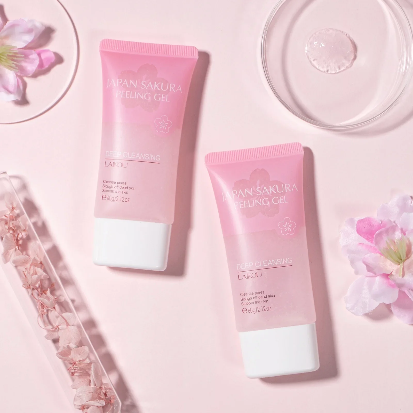 LAIKOU Japan Sakura Exfoliating Exfoliate Peeling Gel Facial Scrub Moisturise Nourishing Repair Scrubs Face Cream Skin Care
LAIKOU Japan Sakura Exfoliating Exfoliate Peeling Gel Facial Scrub Moisturise Nourishing Repair Scrubs Face Cream Skin Care