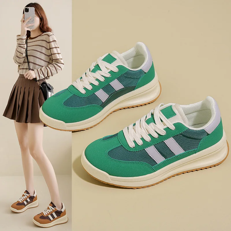 2025 New Fashion Sneakers for Women Trend Thick Soled Non Slip Casual Sports Platform Shoes Outdoor Casual Sports Shoes
2025 New Fashion Sneakers for Women Trend Thick Soled Non Slip Casual Sports Platform Shoes Outdoor Casual Sports Shoes