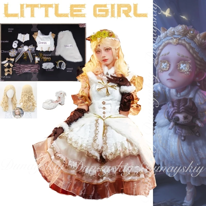 Identity V Game Survivor "Little Girl" Cosplay One Character With The Evilous Skin With The White Dress Cosplay Costume Full Set
Identity V Game Survivor "Little Girl" Cosplay One Character With The Evilous Skin With The White Dress Cosplay Costume Full Set