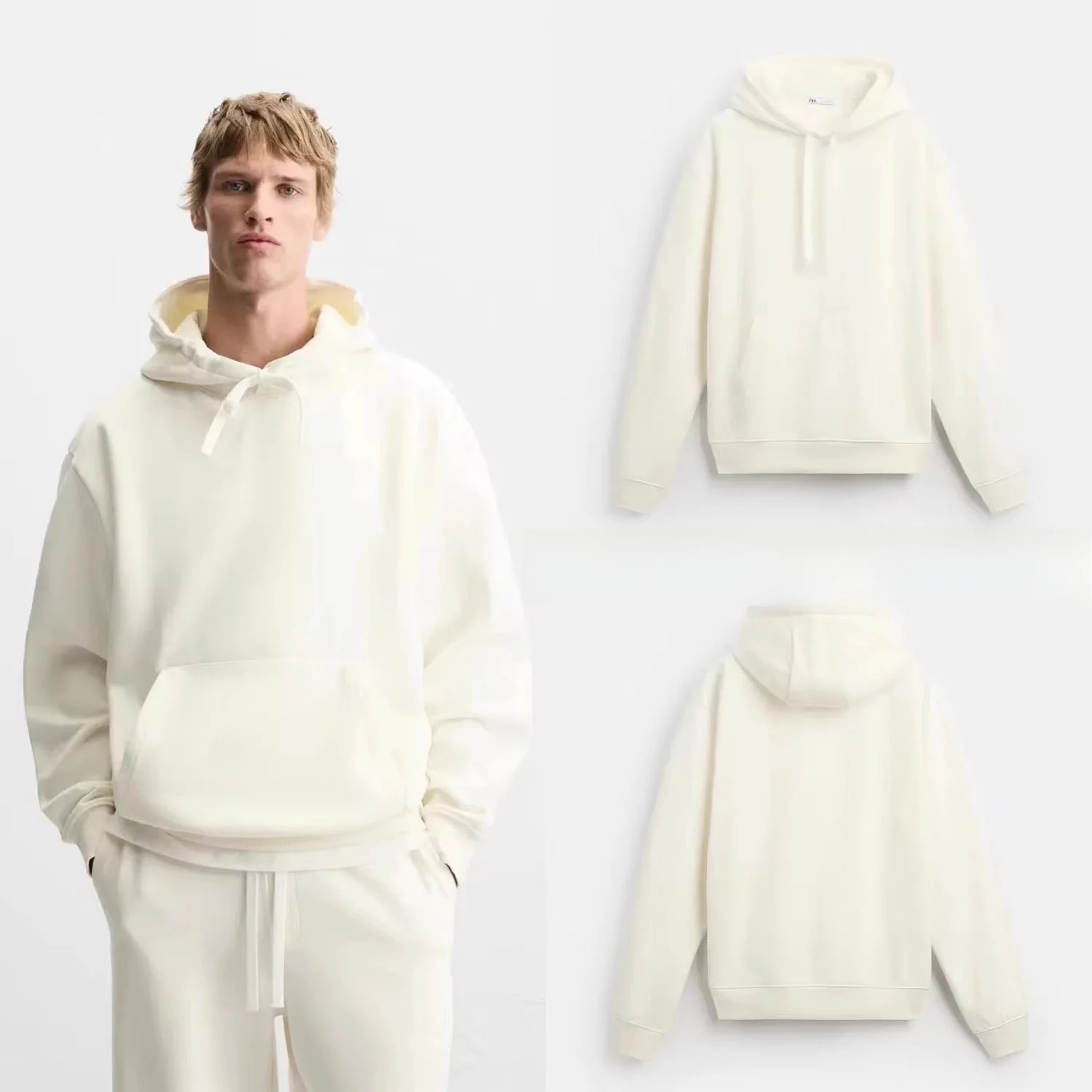 Осень 2024: Мужская повседневная однотонная универсальная базовая толстовка с капюшоном, удобная, прямого кроя, с длинным рукавом
Осень 2024: Мужская повседневная однотонная универсальная базовая толстовка с капюшоном, удобная, прямого кроя, с длинным рукавом