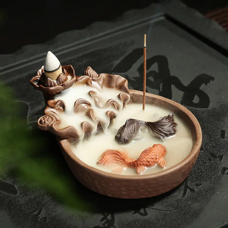 Керамическая рефлюксная курильница, чайный сервиз, аксессуары, украшения, печь для ароматерапии, украшение для дома, гостиной, буддийская курильница, 1 шт.
Керамическая рефлюксная курильница, чайный сервиз, аксессуары, украшения, печь для ароматерапии, украшение для дома, гостиной, буддийская курильница, 1 шт.