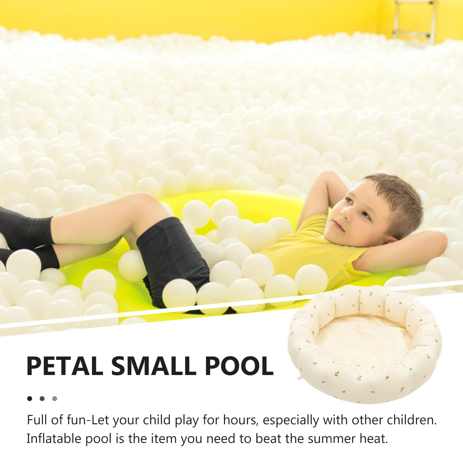Inflatable Pool Fun Baby Pool Wear-Resistant Swimming Toy Household Toddler Accessory Ocean Pool
Inflatable Pool Fun Baby Pool Wear-Resistant Swimming Toy Household Toddler Accessory Ocean Pool