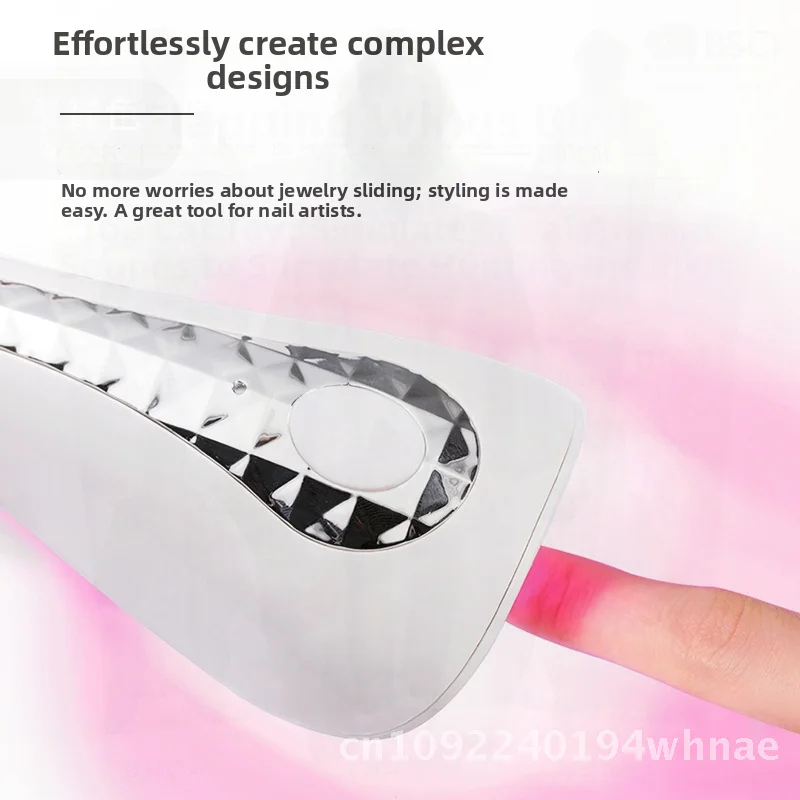 Japanese Handheld Phototherapy Manicure Lamp Portable Rechargeable Red Light Nail Polish Dryer Quick-Drying Non-Black Hand
Japanese Handheld Phototherapy Manicure Lamp Portable Rechargeable Red Light Nail Polish Dryer Quick-Drying Non-Black Hand