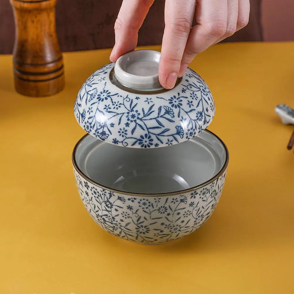Ceramic Soup Bowls with Lid Small Asian Dishware Lidded Container Rice Japanese
Ceramic Soup Bowls with Lid Small Asian Dishware Lidded Container Rice Japanese