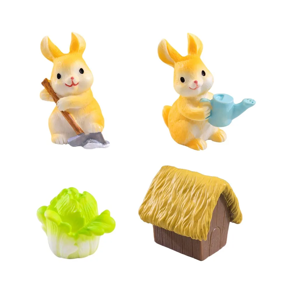Creative Farm DIY Landscape Decoration Rabbit Countryside Home Decoration Figure Figurine Crafts
Creative Farm DIY Landscape Decoration Rabbit Countryside Home Decoration Figure Figurine Crafts