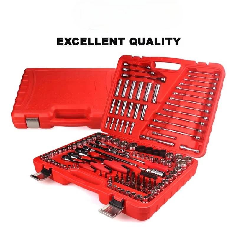 Germany Design Blow Box Wrench Set Hand Tools Including Sockets Ratchets Support Hard Case for Repair
Germany Design Blow Box Wrench Set Hand Tools Including Sockets Ratchets Support Hard Case for Repair
