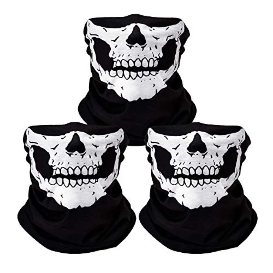 ZKSM 3Pcs Breathable Face Masks Skull Mask Seamless Balaclava Mask Headwear Scarf
ZKSM 3Pcs Breathable Face Masks Skull Mask Seamless Balaclava Mask Headwear Scarf