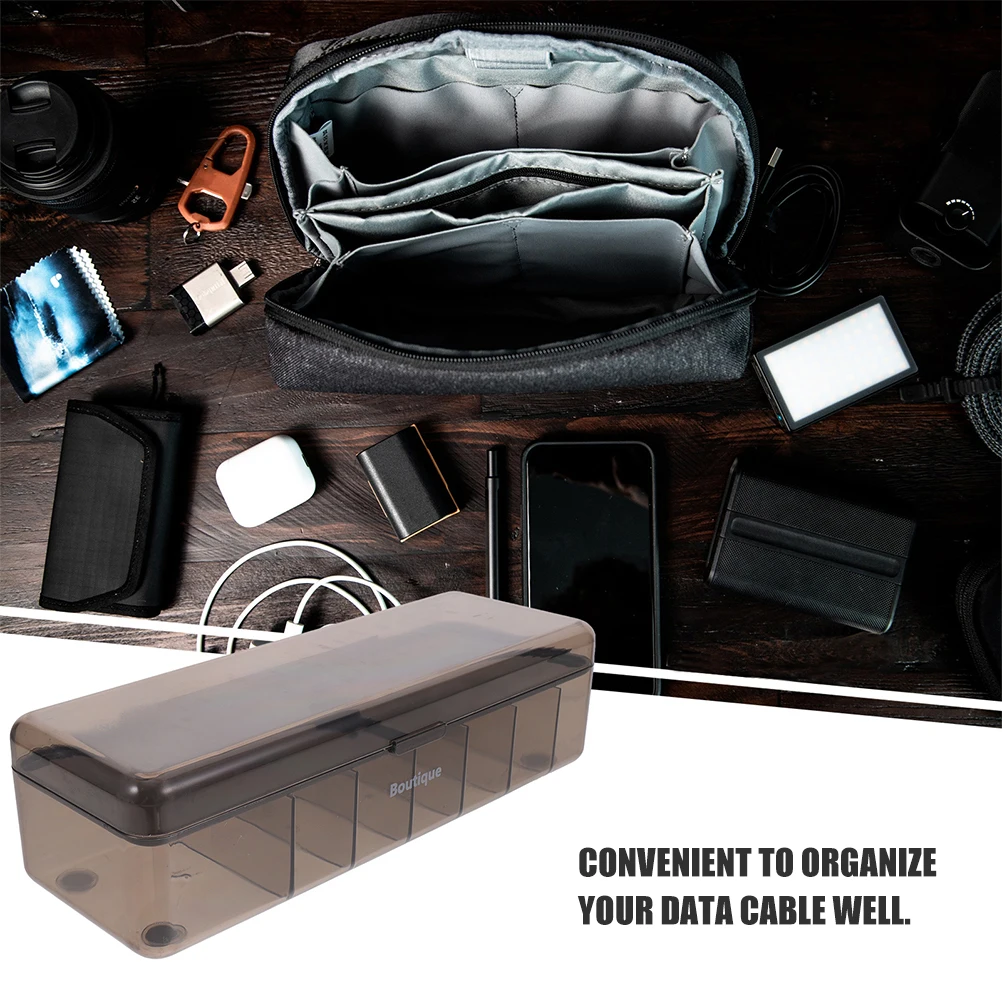 2pcs Plastic Cable Management Box Cord Storage Box For Wires Chargers Cable Storage Bin Electronic Organizer Desk Cord Holder
2pcs Plastic Cable Management Box Cord Storage Box For Wires Chargers Cable Storage Bin Electronic Organizer Desk Cord Holder
