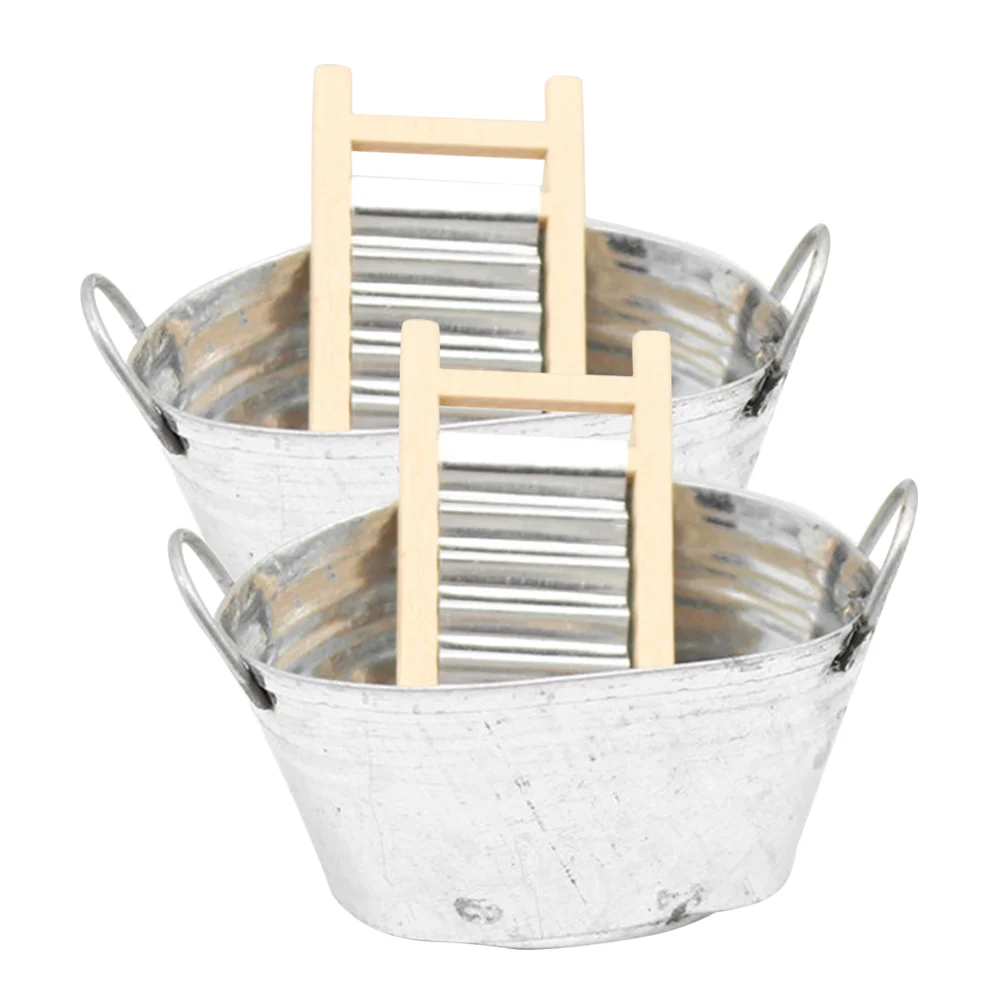2 Sets Dollhouse Toys for Babies Children Miniature Model Wood Lovely Baby Laundry Baskets
2 Sets Dollhouse Toys for Babies Children Miniature Model Wood Lovely Baby Laundry Baskets
