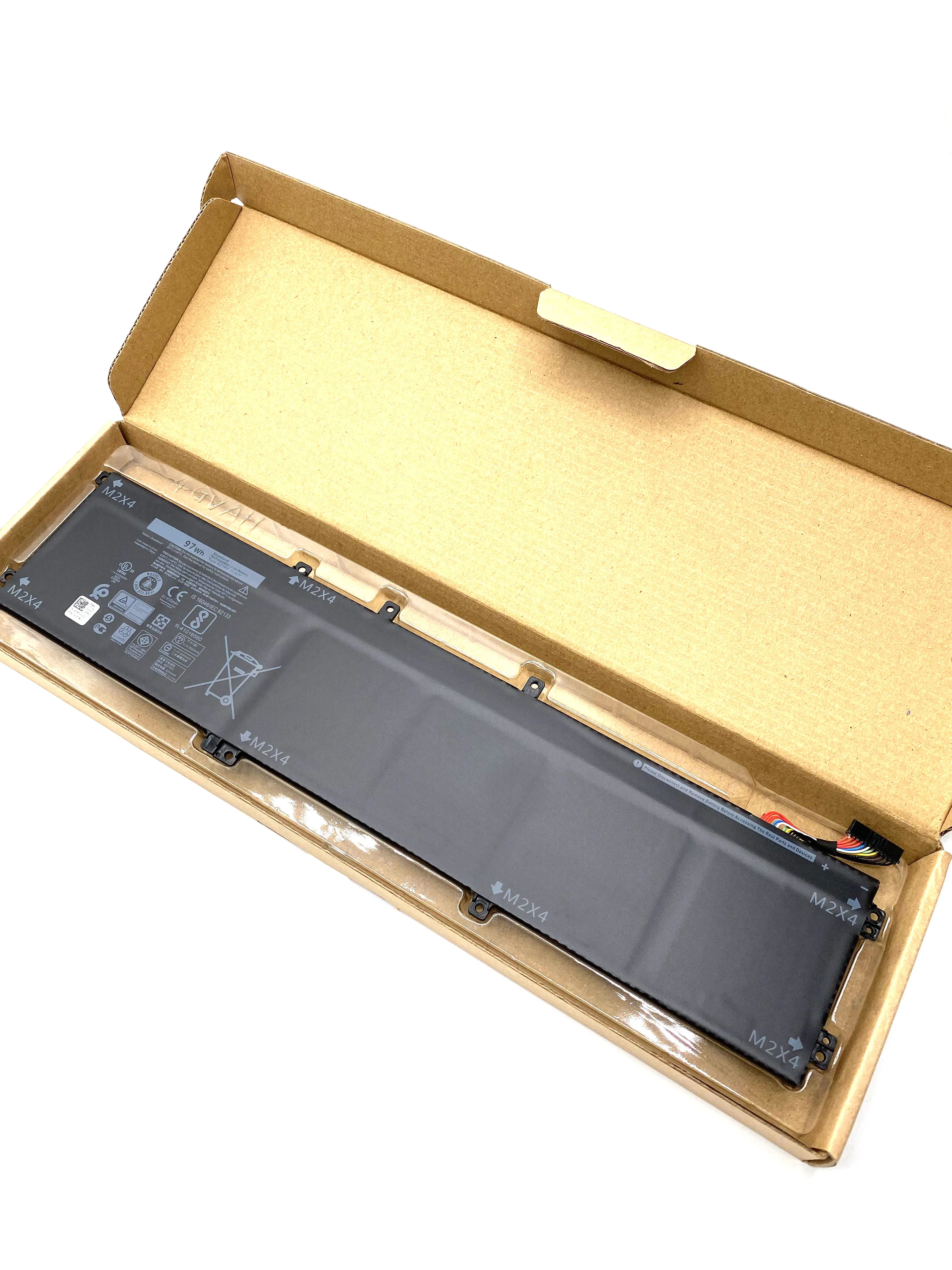 NEW 6GTPY Laptop Battery For Dell XPS 15 9560 9570 7590 Precision 5520 5530 Series H5H20 5XJ28 GPM03 P83F P56F 11.4V 97Wh
NEW 6GTPY Laptop Battery For Dell XPS 15 9560 9570 7590 Precision 5520 5530 Series H5H20 5XJ28 GPM03 P83F P56F 11.4V 97Wh