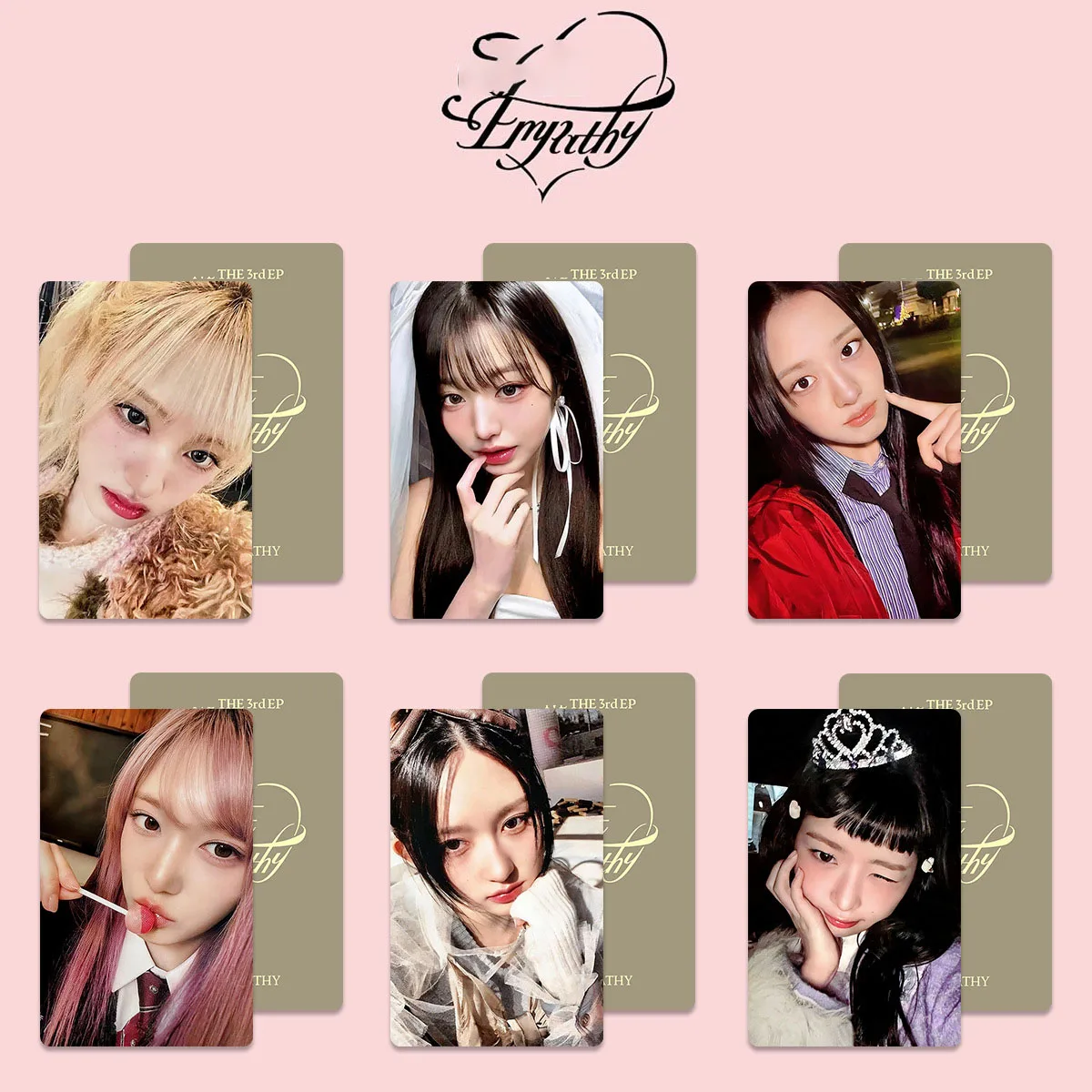 KPOP 6Pcs/set Lomo CardsYujin LIZ Wonyoung EMPATHY New Album Photocard Leeseo ATTITUDE Gaeul REI Bright Film Cards Collections
KPOP 6Pcs/set Lomo CardsYujin LIZ Wonyoung EMPATHY New Album Photocard Leeseo ATTITUDE Gaeul REI Bright Film Cards Collections