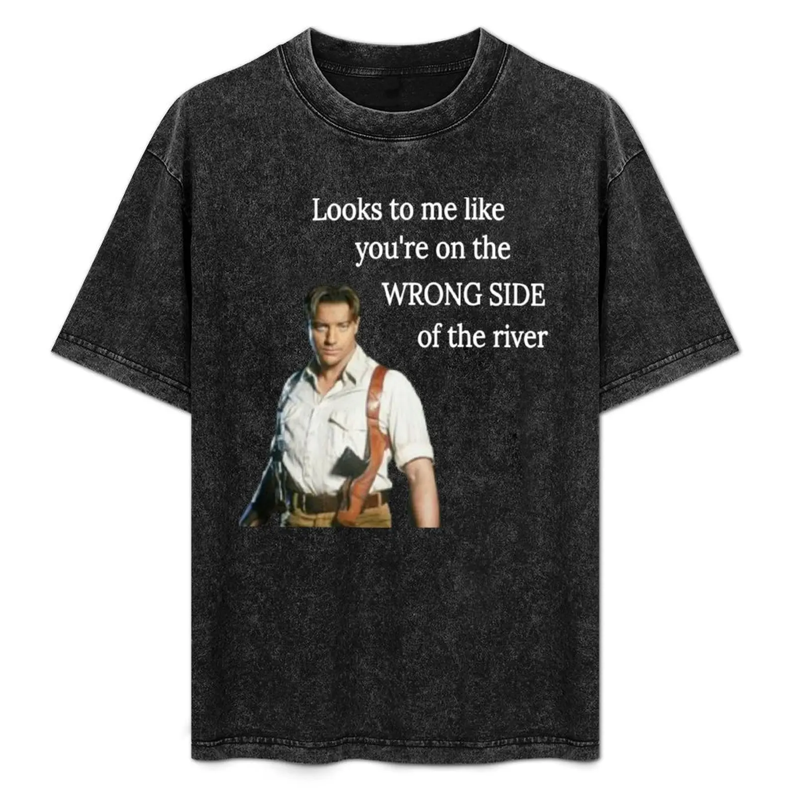 The Mummy, Wrong Side of the River T-Shirt Work Short Sleeve Cotton Top
The Mummy, Wrong Side of the River T-Shirt Work Short Sleeve Cotton Top