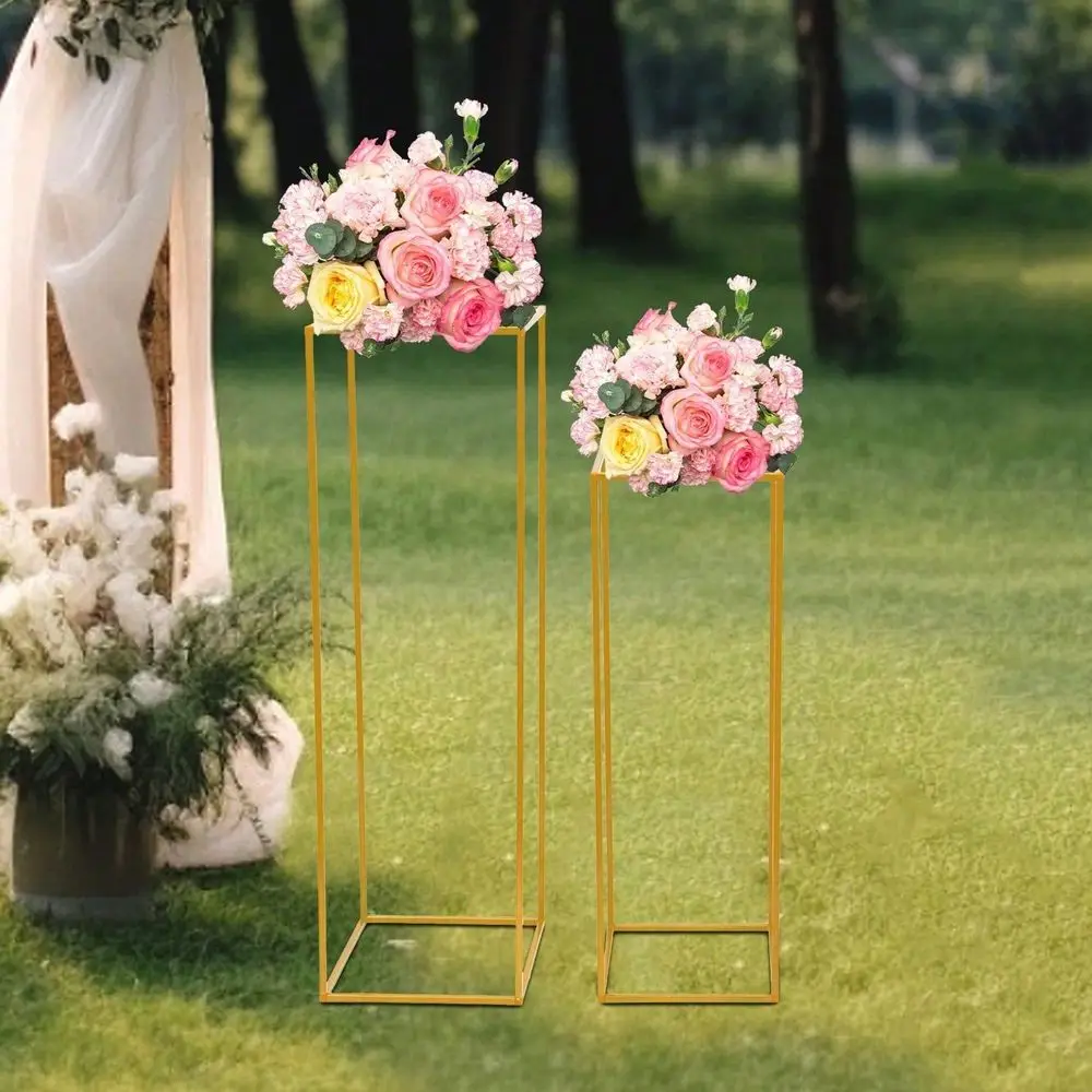 Square Plant Stand Set, 2Pack Metal Display Rack For Indoor Plants, Multiple Height Flower Stand For Home Corner, Wedding, Part
Square Plant Stand Set, 2Pack Metal Display Rack For Indoor Plants, Multiple Height Flower Stand For Home Corner, Wedding, Part