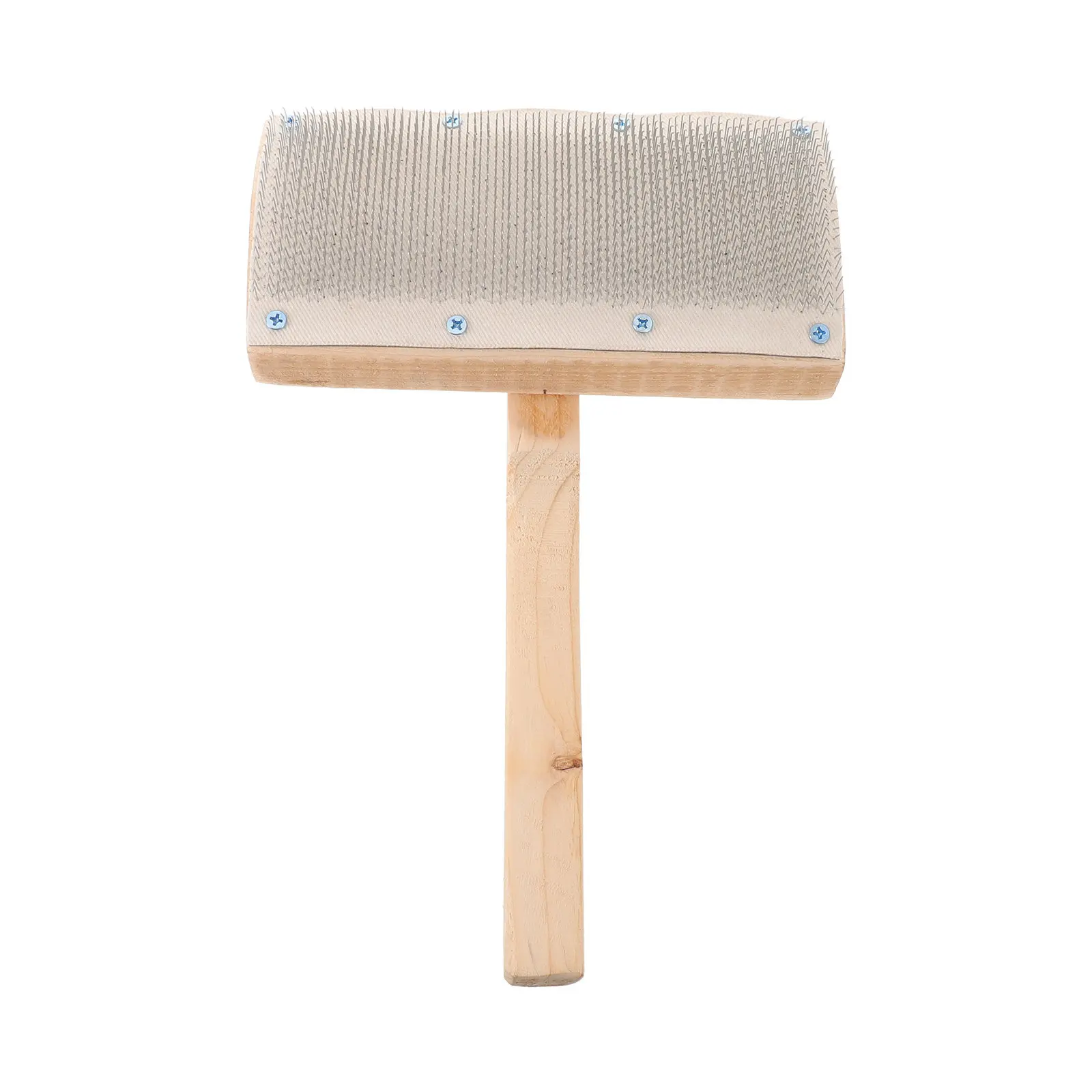 Wool Carder Stainless Steel Wire Brushes Portable Wooden Handle Small Size DIY Craft Needle Felting Fleece Processing Tool
Wool Carder Stainless Steel Wire Brushes Portable Wooden Handle Small Size DIY Craft Needle Felting Fleece Processing Tool
