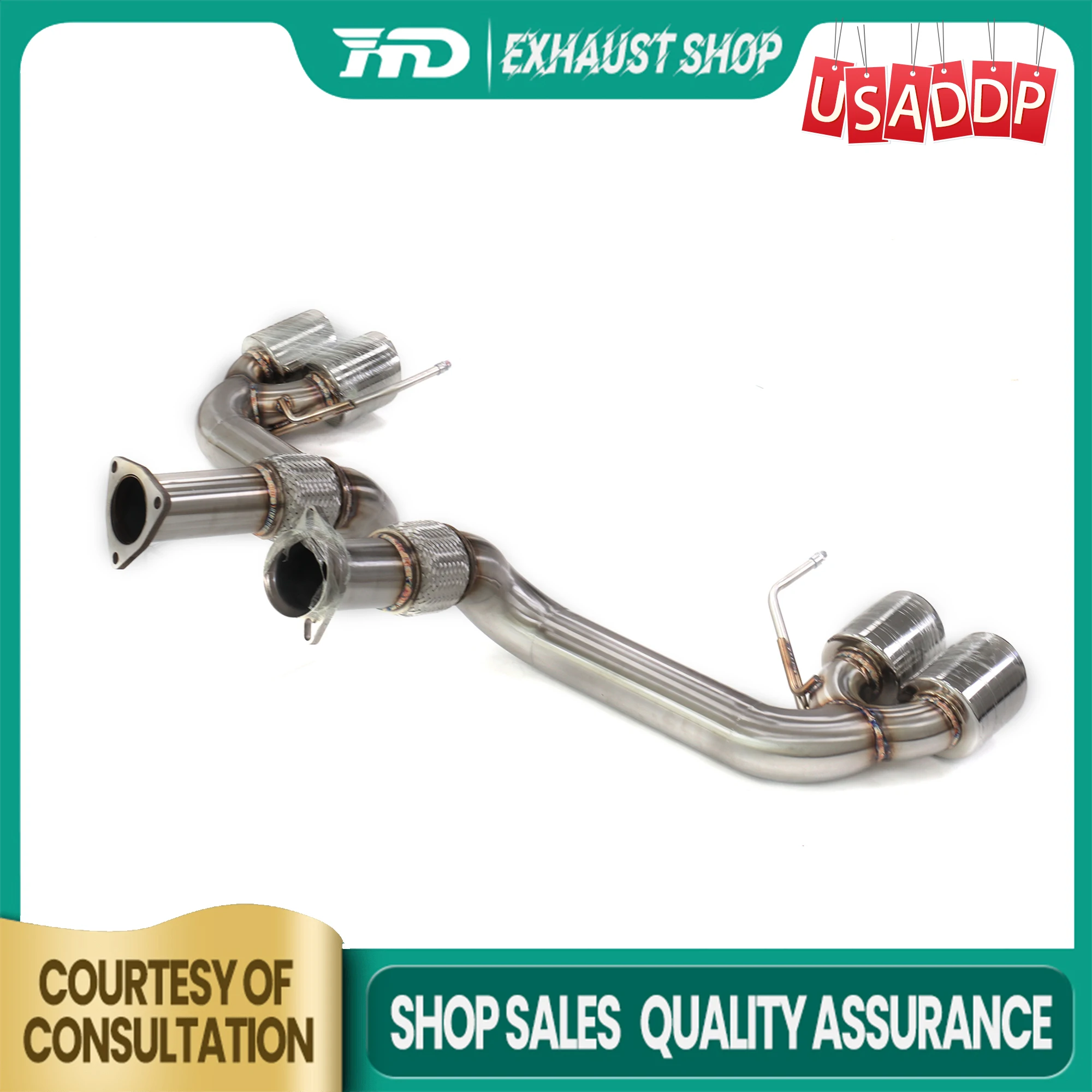 HMD Exhaust Catback for Corvette C8 6.2L SS304 Tips Non-destructive installation Support customization Handcrafted⚙️
HMD Exhaust Catback for Corvette C8 6.2L SS304 Tips Non-destructive installation Support customization Handcrafted⚙️