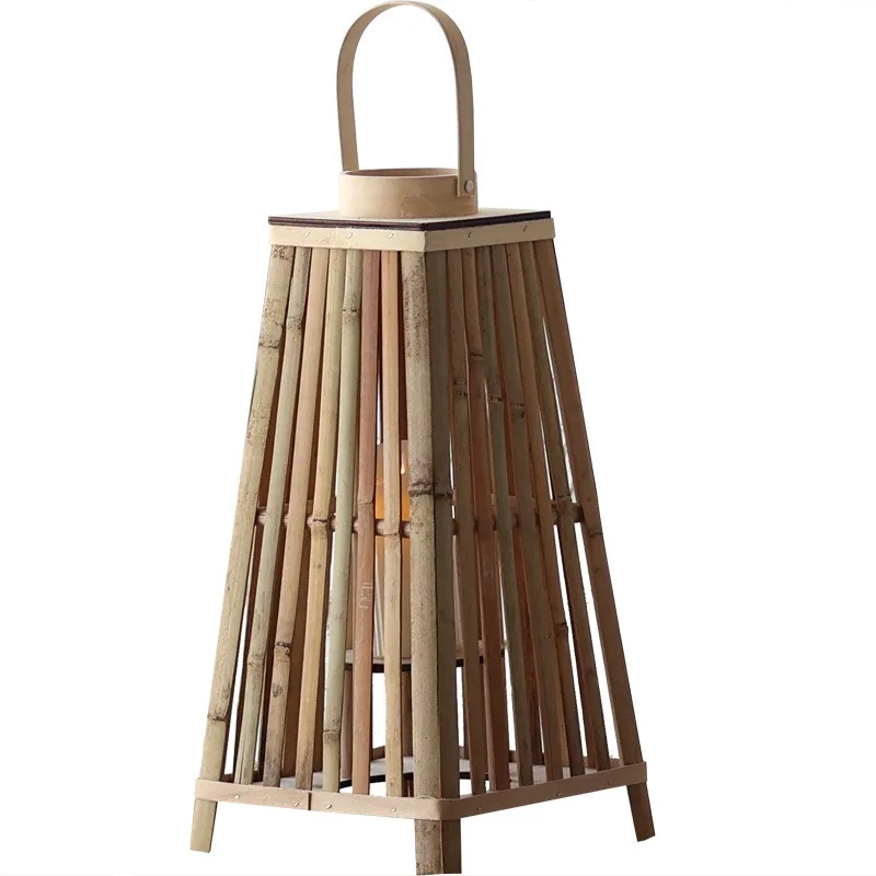 floor-to-ceiling bamboo wind lamp, new Chinese candle candle holder, retro pastoral camping atmosphere ornament garden
floor-to-ceiling bamboo wind lamp, new Chinese candle candle holder, retro pastoral camping atmosphere ornament garden