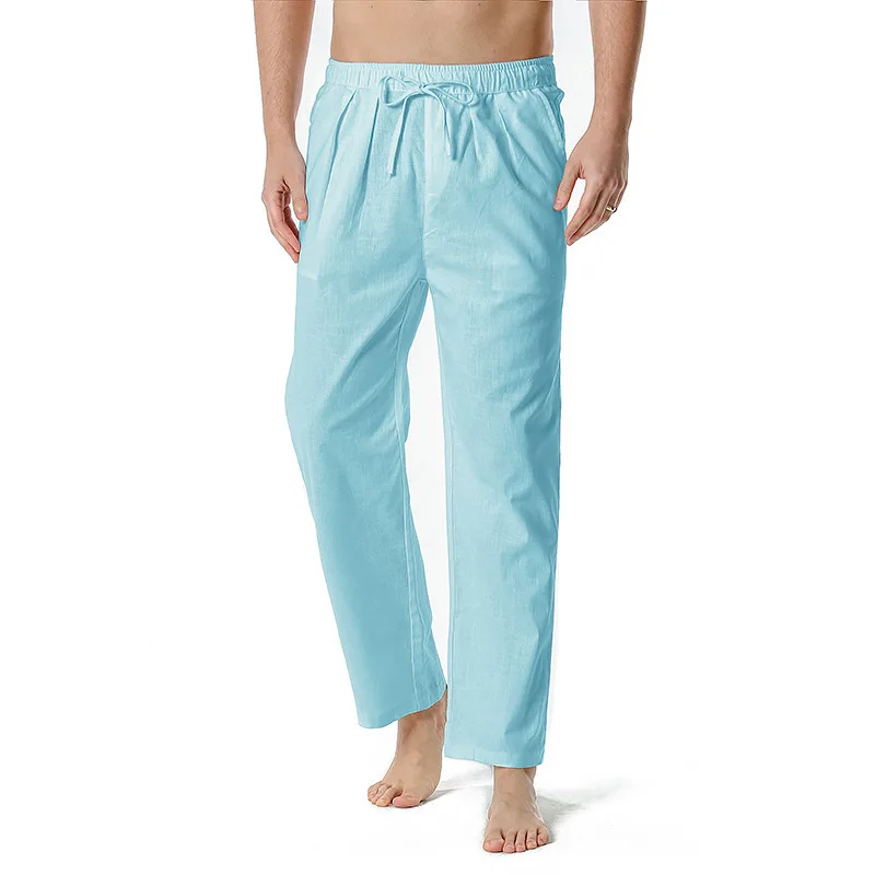 2024 Spring/Summer New Men's Cotton Linen Pants Summer Fashion Casual Solid Color Loose Plus Size M-4XL Jogging Trousers
2024 Spring/Summer New Men's Cotton Linen Pants Summer Fashion Casual Solid Color Loose Plus Size M-4XL Jogging Trousers