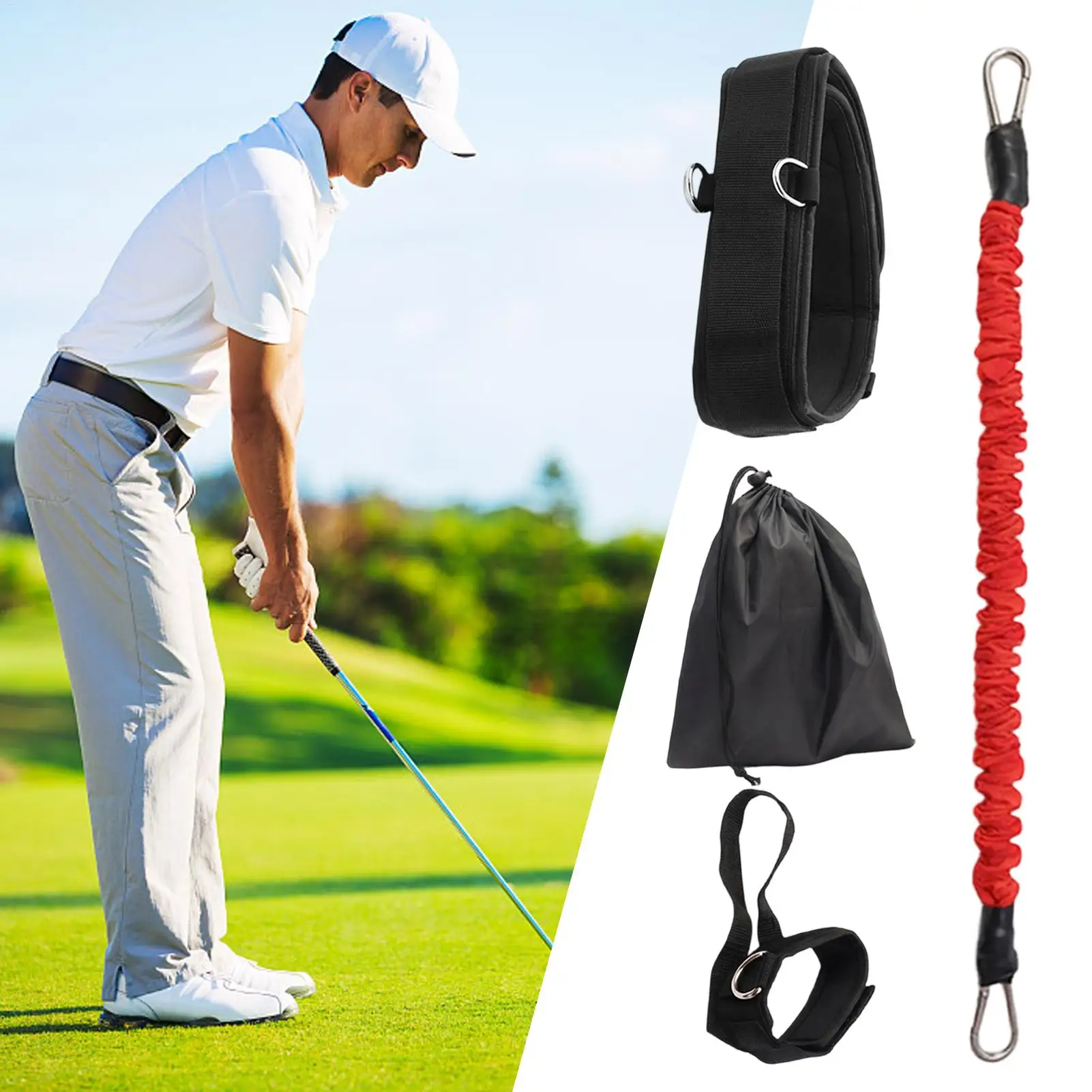 Golf Swing Aid With Adjustable Belt Ankle Strap Beginner Golf Swing Aid For Driving Range Backyard Garage Indoor Living Room
Golf Swing Aid With Adjustable Belt Ankle Strap Beginner Golf Swing Aid For Driving Range Backyard Garage Indoor Living Room