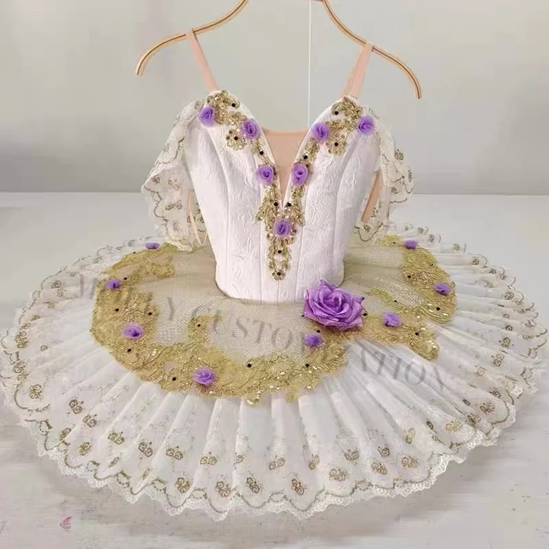 New new purple rose flower Paquita Raymonda variation TUTU international competition performance canopy skirt tailor-made
New new purple rose flower Paquita Raymonda variation TUTU international competition performance canopy skirt tailor-made