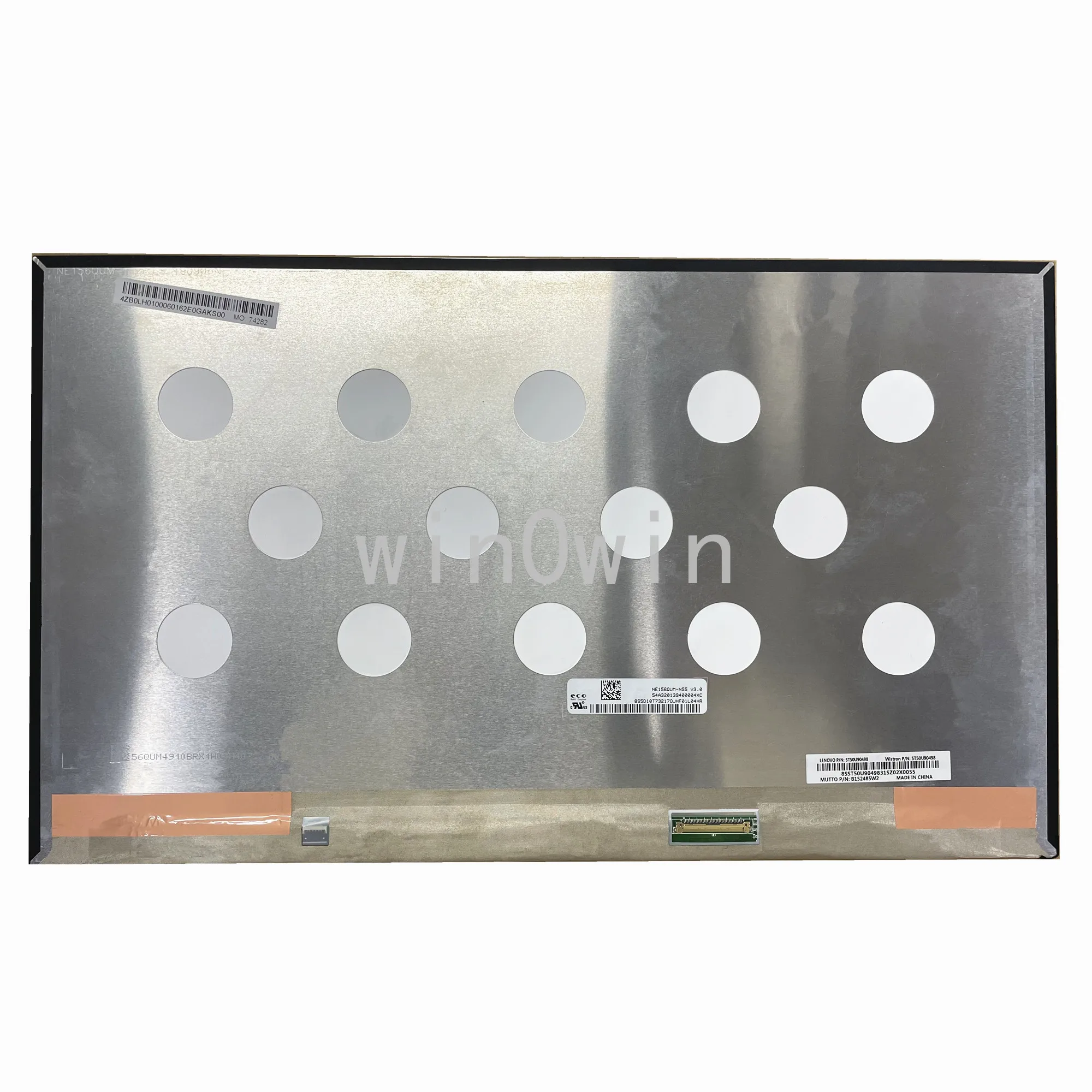 NE156QUM-N55 V3.0 15.6" 4K LCD Screen Display 3840x2160 EDP 40 pin with NO Screw holes
NE156QUM-N55 V3.0 15.6" 4K LCD Screen Display 3840x2160 EDP 40 pin with NO Screw holes