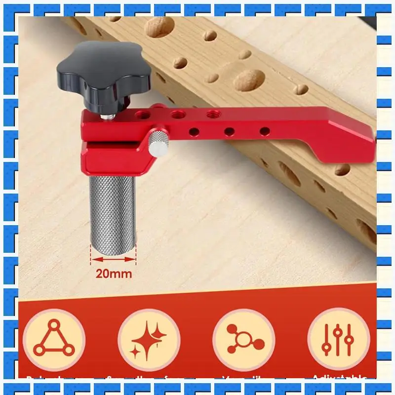 ABNG 2 Pack Bench Dog Clamps Quick Positioning Clamp, Adjustable Hold-Down Clamp 20Mm
ABNG 2 Pack Bench Dog Clamps Quick Positioning Clamp, Adjustable Hold-Down Clamp 20Mm