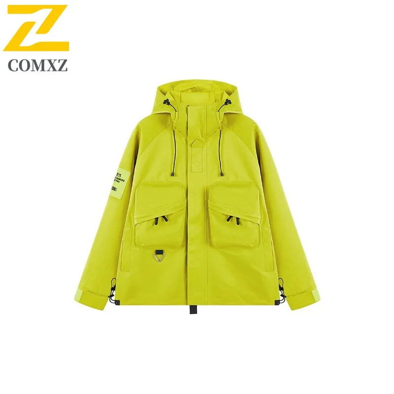 2025 New Men's Women's Hooded Jacket Outdoor Workwear Windbreaker Trendy Japanese Style Casual Mountain Wear Versatile Coat
2025 New Men's Women's Hooded Jacket Outdoor Workwear Windbreaker Trendy Japanese Style Casual Mountain Wear Versatile Coat
