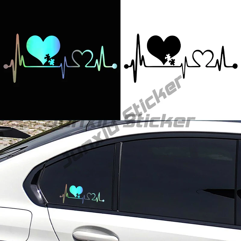 Autism Heart Beat Lifeline Creative Car Stickers Car Window Personality Decorative Accessories Car Styling Decals
Autism Heart Beat Lifeline Creative Car Stickers Car Window Personality Decorative Accessories Car Styling Decals