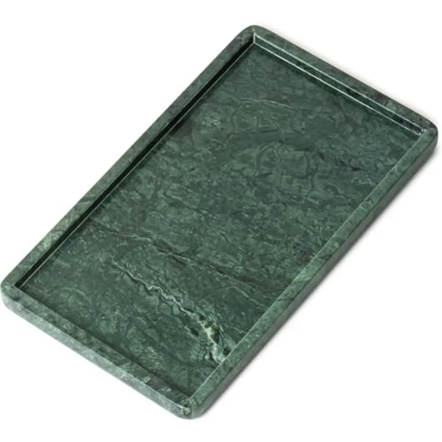 Marble Tray for Bathroom Countertop, Kitchen Counter, or Catchall - 7½" Large Vanity Tray for Skincare or Perfume - Handcrafted
Marble Tray for Bathroom Countertop, Kitchen Counter, or Catchall - 7½" Large Vanity Tray for Skincare or Perfume - Handcrafted